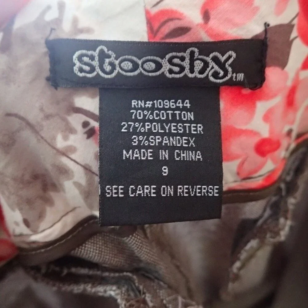 Stooshy Tan Dress Pants - 9